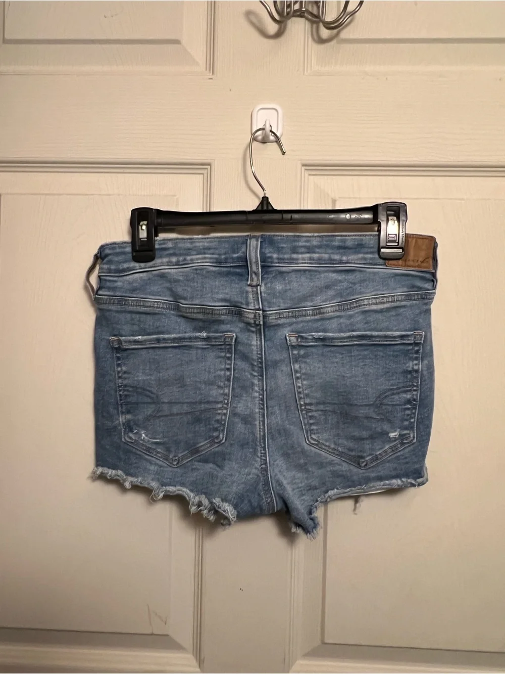 AE Next level high waisted ripped denim short short